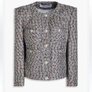 Veronica Beard Ferazia Metallic Jacket